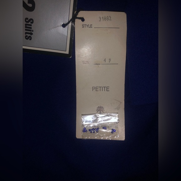 John Meyer| dark blue suite top. Extra beadings, made in Romania - Picture 6 of 7